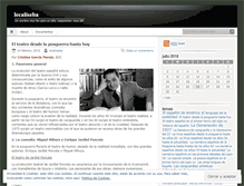 Tablet Screenshot of lecaliseba.wordpress.com