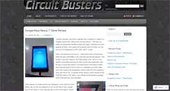 Desktop Screenshot of circuitbusters.wordpress.com