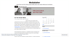 Desktop Screenshot of mediablather.wordpress.com