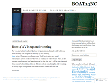 Tablet Screenshot of boat14nc.wordpress.com