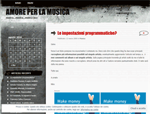 Tablet Screenshot of musicamore.wordpress.com