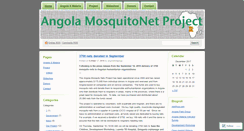 Desktop Screenshot of angolamosquitonetproject.wordpress.com
