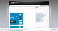 Desktop Screenshot of kemerdekioteller.wordpress.com