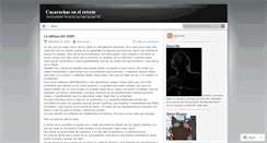 Desktop Screenshot of cucarachasenelretrete.wordpress.com