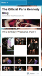 Mobile Screenshot of pariskennedysblog.wordpress.com