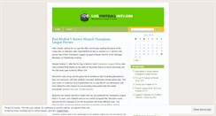 Desktop Screenshot of livefootballontvuk.wordpress.com