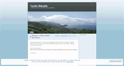 Desktop Screenshot of frontierbibliophile.wordpress.com