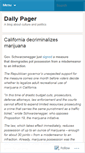 Mobile Screenshot of dailypager.wordpress.com