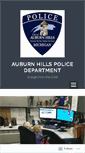 Mobile Screenshot of ahpdchief.wordpress.com