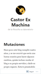 Mobile Screenshot of castorexmachina.wordpress.com