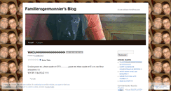 Desktop Screenshot of famillerogermonnier.wordpress.com