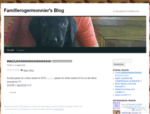 Tablet Screenshot of famillerogermonnier.wordpress.com