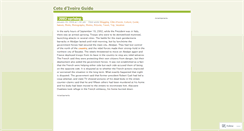 Desktop Screenshot of cotedvoireguide1.wordpress.com