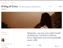 Tablet Screenshot of cristianalonghi.wordpress.com