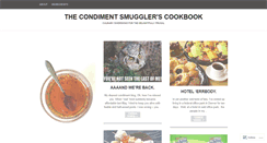 Desktop Screenshot of condimentcookbook.wordpress.com