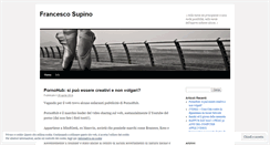 Desktop Screenshot of francescosupino.wordpress.com