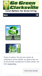 Mobile Screenshot of gogreenclarksville.wordpress.com