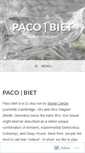 Mobile Screenshot of pacobiet.wordpress.com