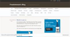 Desktop Screenshot of freedommom.wordpress.com