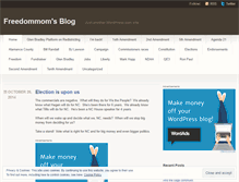 Tablet Screenshot of freedommom.wordpress.com