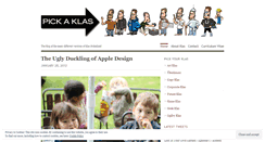 Desktop Screenshot of pickaklas.wordpress.com