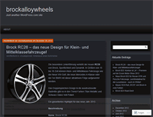 Tablet Screenshot of brockalloywheels.wordpress.com