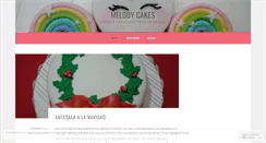 Desktop Screenshot of melodycakes.wordpress.com