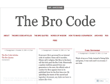 Tablet Screenshot of mrawesomeness.wordpress.com