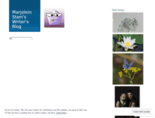 Tablet Screenshot of marjoleinstam.wordpress.com