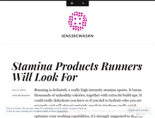 Tablet Screenshot of jens38cwaskn.wordpress.com