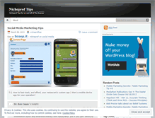 Tablet Screenshot of nicheproftips.wordpress.com