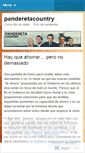 Mobile Screenshot of panderetacountry.wordpress.com