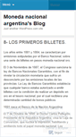 Mobile Screenshot of monedanacionalargentina.wordpress.com