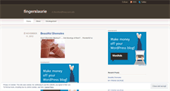 Desktop Screenshot of fingerslaurie.wordpress.com