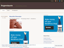 Tablet Screenshot of fingerslaurie.wordpress.com