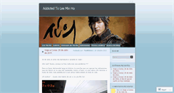 Desktop Screenshot of addictedtoleeminho.wordpress.com
