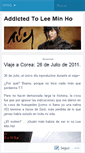 Mobile Screenshot of addictedtoleeminho.wordpress.com