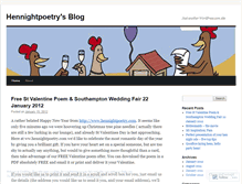 Tablet Screenshot of hennightpoetry.wordpress.com
