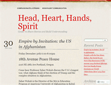 Tablet Screenshot of headhearthandsspirit.wordpress.com