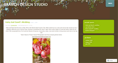 Desktop Screenshot of branchdesignstudio.wordpress.com