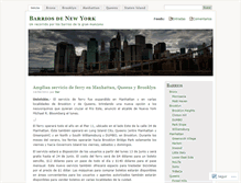 Tablet Screenshot of barriosnyc.wordpress.com