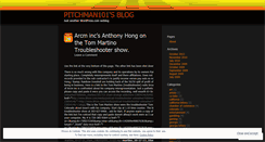 Desktop Screenshot of pitchman101.wordpress.com