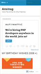 Mobile Screenshot of ansinag.wordpress.com
