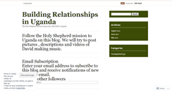 Desktop Screenshot of hsuganda.wordpress.com