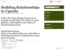 Tablet Screenshot of hsuganda.wordpress.com