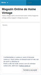 Mobile Screenshot of hainutevintage.wordpress.com