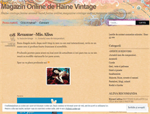 Tablet Screenshot of hainutevintage.wordpress.com