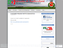 Tablet Screenshot of pdradicofani.wordpress.com