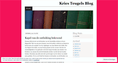 Desktop Screenshot of kriesteugels.wordpress.com