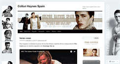 Desktop Screenshot of coltonhaynesspain.wordpress.com